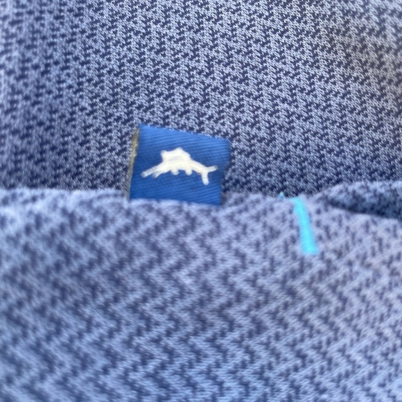 Tommy Bahama Men’s Blue Collared Short‎ Sleeve Button Polo Size Medium. - Picture 7 of 8